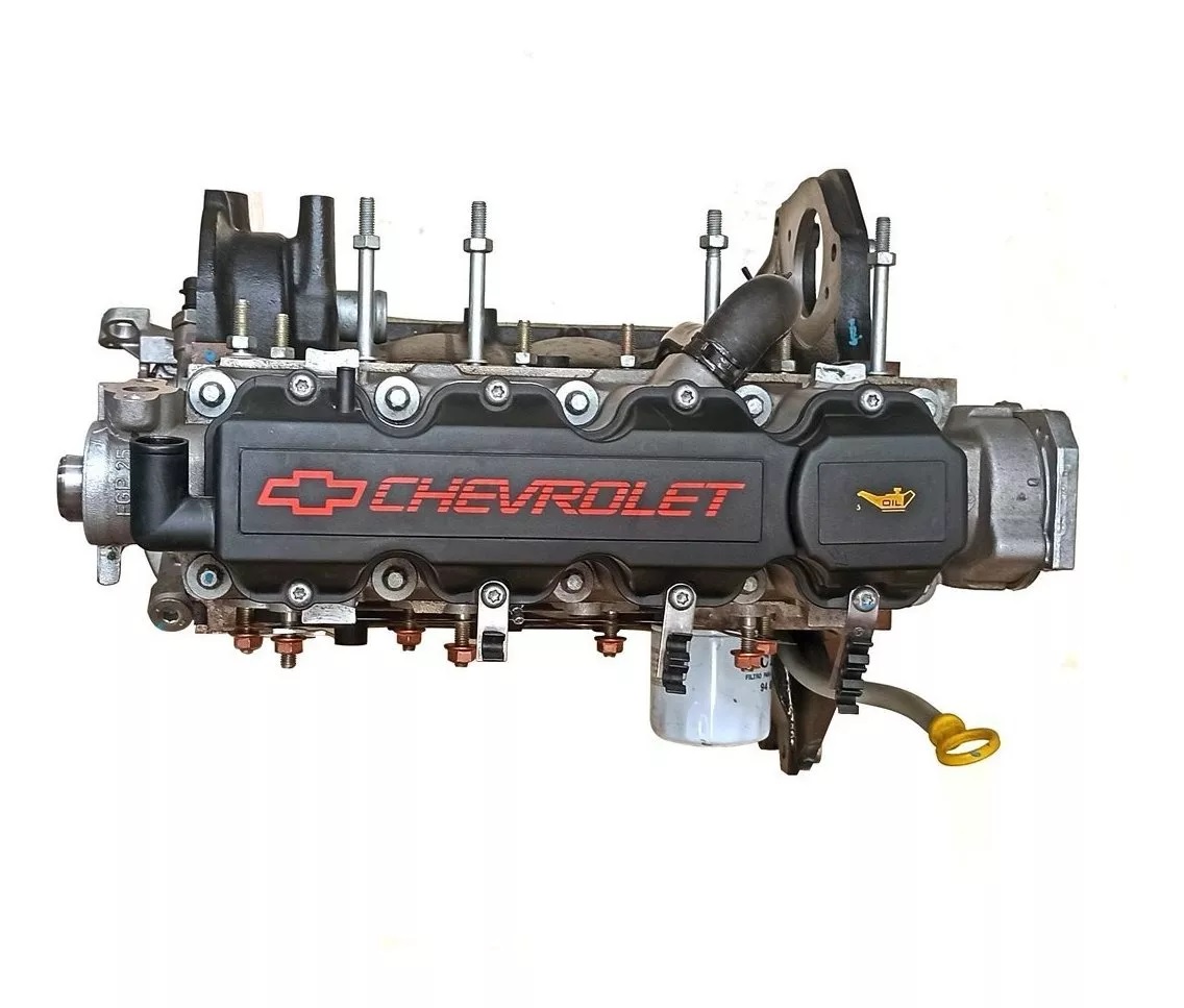 Motor chevrolet Parcial com Cabeçote e Carter Gasolina 1.0 8V - Foto 3