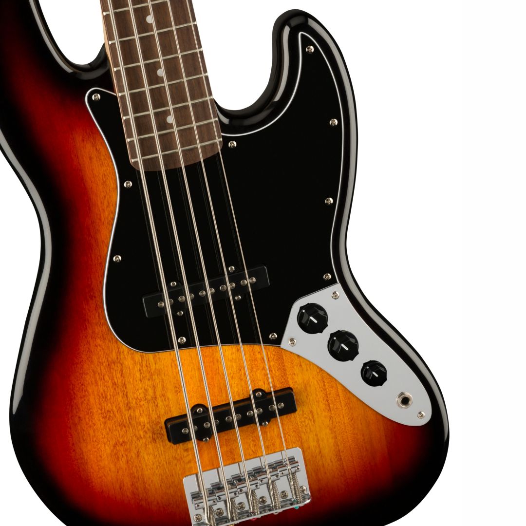 Contra-Baixo Fender Squier 5 Cordas Affinity Jazz Bass V Lrl Bpg 3TS Sunburst