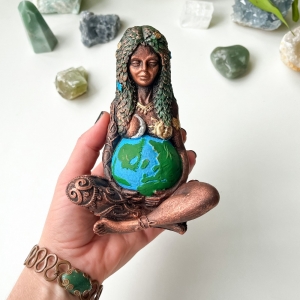 Estatueta Deusa Gaia - Mãe Terra