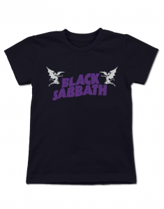 Camiseta Infantil Black Sabbath Manga Curta