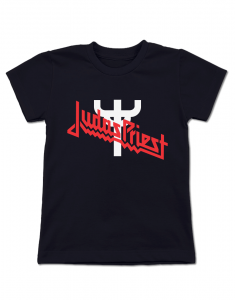 Camiseta Infantil Judas Priest Manga Curta