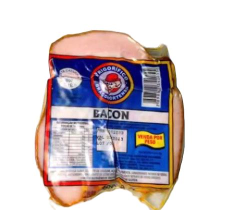 Bacon defumado a vacuo (braçonortense) 200g