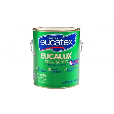 Esmalte Sint. Eucatex 3,6l  Amarelo Eucalux 