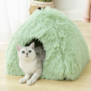 Casinha, Cama e Toca para gatos. Muito macio Plush Cat Bed, Almofada, Sofá Espreguiçadeira,  Camas para gatos,