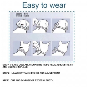 Coleira repelente retrátil, colar anti parasitário animal de estimação anti pulga tick collar para pequeno grande cão gato produtos para animais de estimação