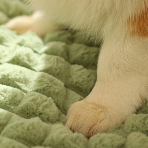 Inverno Super Quente Dog Mat Espessado Dog Sofá para Small Medium Large Cães Gatos Deep Sleep Fluff Bed Removível Lavável Pet Bed