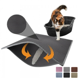 Tapete higiênico para gatos, Impermeável, dupla camada, almofada limpa, produtos para gatos, acessórios para animais