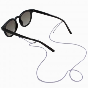 Cordão para Óculos em Silicone FC Transparente com Glitter com 12 Unidades - Foto 1