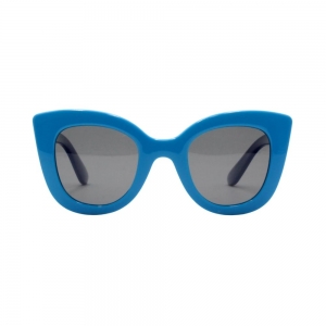 Óculos Solar Infantil Polarizado em Nylon Flexível S8352P-C29 Azul - Foto 1