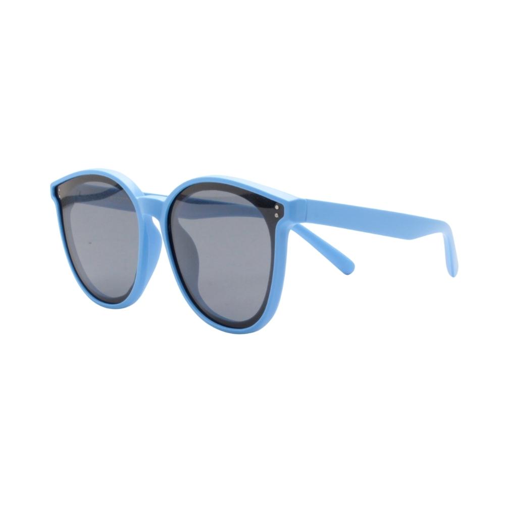 Óculos Solar Infantil Polarizado em Nylon Flexível BT22079-C9 Azul - Foto 0