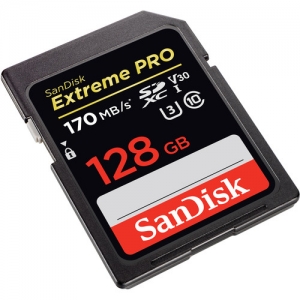 CARTÃO DE MEMÓRIA SANDISK EXTREME PRO SD XC 128GB (170MB/S)