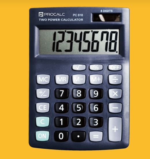 Calculadora Procalc de Mesa 8 Dígitos PC818