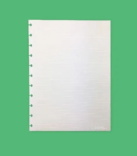 Refil Caderno Inteligente Grande Linhas Brancas Pautado 30 Folhas 120G CIRG4012 CI