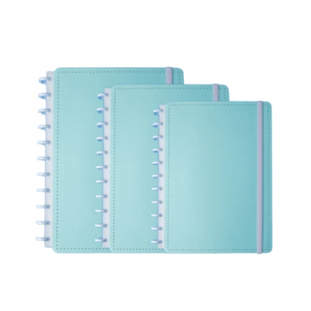 Caderno Ativo Azul Pastel