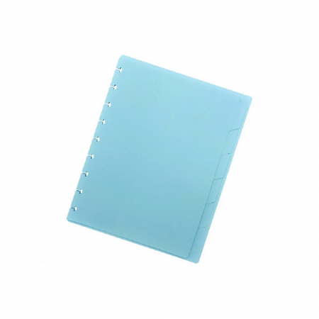 Kit 8 Divisórias Azul Pastel Caderno de discos - BRW