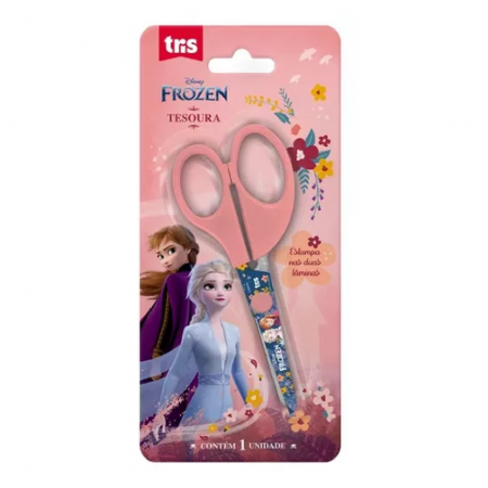 Tesoura Escolar Frozen 13cm Tris 