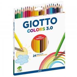 Lápis de Cor 24 Cores Giotto Colors 3.0