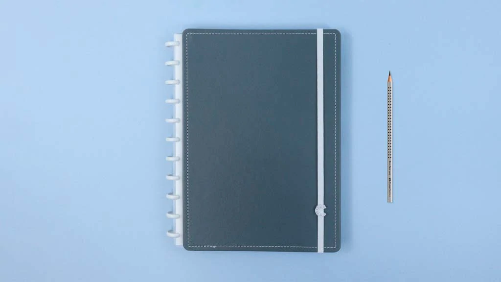 Caderno Cool Grey | Tamanho Grande | Caderno Inteligente