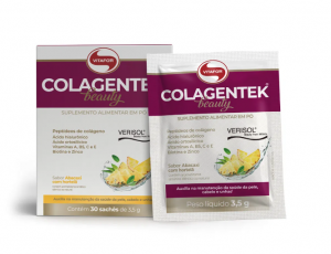 Colagentek Beauty (Abacaxi com Hortelã) - 30 sachês - Vitafor