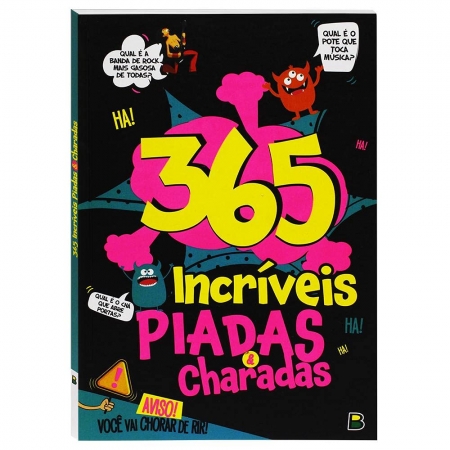 365 Incriveis Piadas e Charadas - Ed. BrasiLeitura ( p41 )