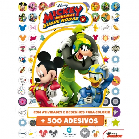 500 Adesivos Disney Mickey - Ed. Culturama ( p73 )
