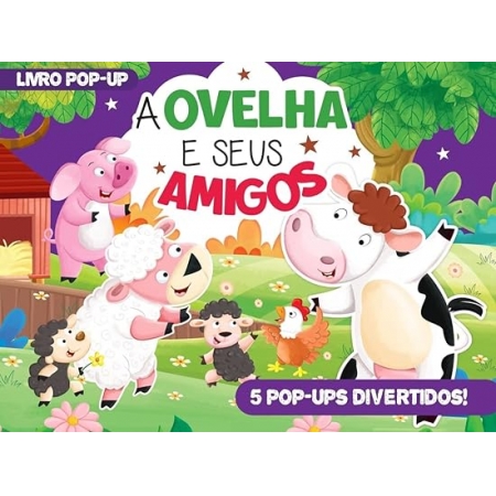 A Ovelha e Seus Amigos Livro Pop-Up - Ed. Online ( p192 )