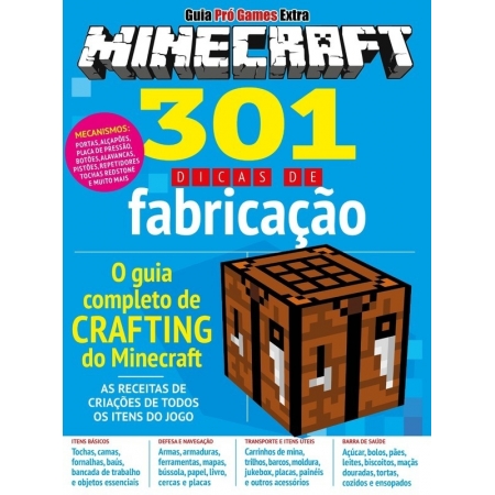 Guia pro games - Extra - 301 fabricacoes em Minecraft - Ed. Online