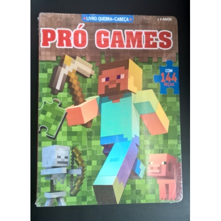 Pro games - Livro quebra-cabeca - Ed. Online