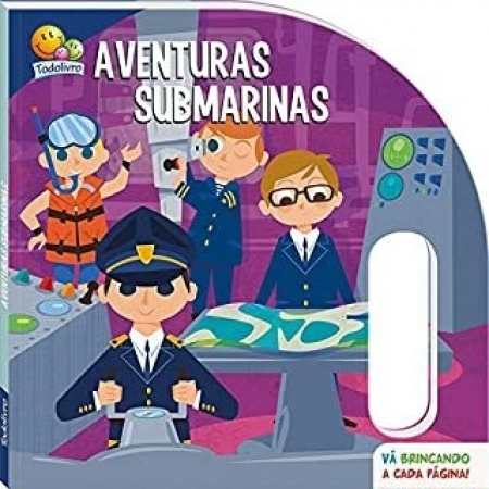 Prontos Para a Ação! Aventuras Submarinas - Ed. Todolivro ( p36 )