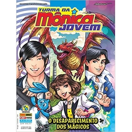 Turma da Mônica Jovem - O Desaparecimnto Dos Mágicos - Vol. 12 - Ed. Panini Comics ( p13 )