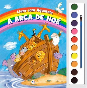A Arca de Noe (Livro Com Aquarela e Pincel) - Ed. Ciranda Cultural (p30)