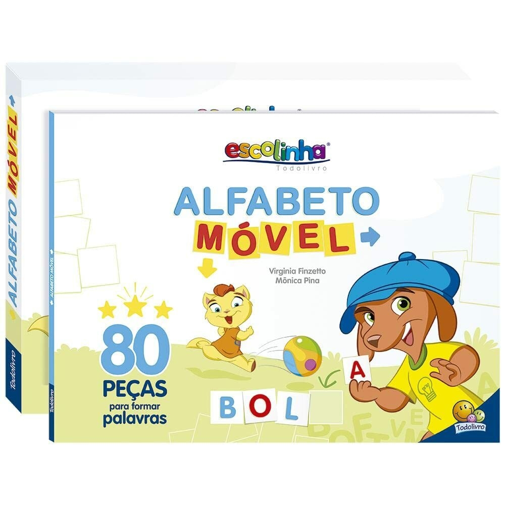 Alfabeto Móvel (Escolinha Todolivro) - Autor: Virgínia & Mônica Pina Finzetto - Ed. Todolivro ( p51 )