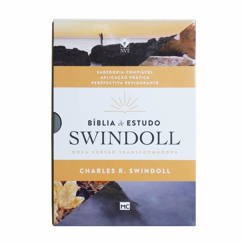Bíblia de Estudo Swindoll: NVT - Capa Petra - Ed. Mundo Cristão ( p148 )