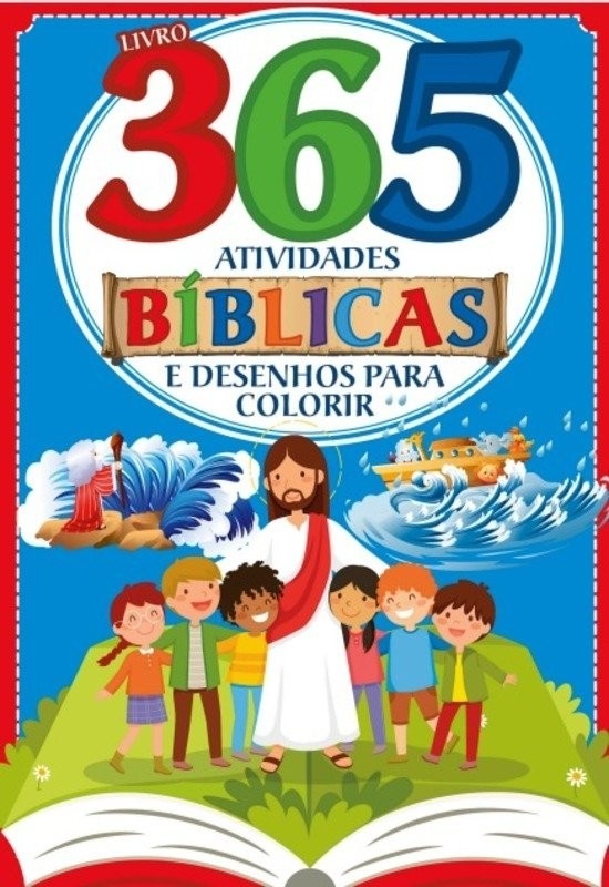 Biblicas - Livro 365 atividades e desenhos para colorir - Ed. Online ( p55 )