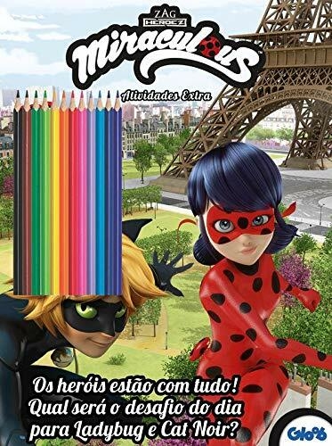 Ladybug - Atividades Extra - Os Heróis Estão Com Tudo! - Qual Será o Desafioo Dia Para Ladybug e Cat Noir? - Ed. On Line