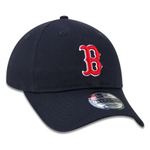 Boné 9TWENTY MLB Boston Red Sox Aba Curva Azul Marinho