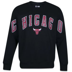 Moletom New Era - Careca NBA Chicago Bulls Back To School Preto