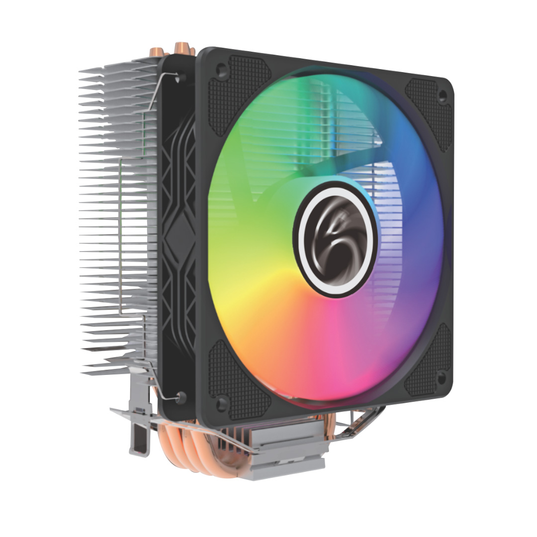 Air Cooler Gamer 120mm, 150W, LED RGB, Compatível com Intel e AMD - CL-SA01 - Foto 3