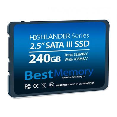 SSD Best Memory HIGHLANDER Series 240GB, LEIT. 535 MB/s