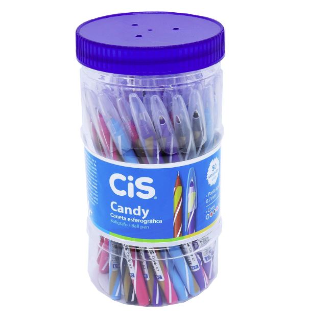 Caneta Esferográfica Candy 0.7mm | Cis