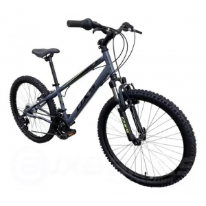 Bicicleta Aro 24 Oxs Glide 100 Infantil 21v Grafite/preto