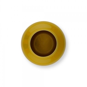 Mini Vaso de Metal Round Amarelo - Home Accessories - Pip Studio