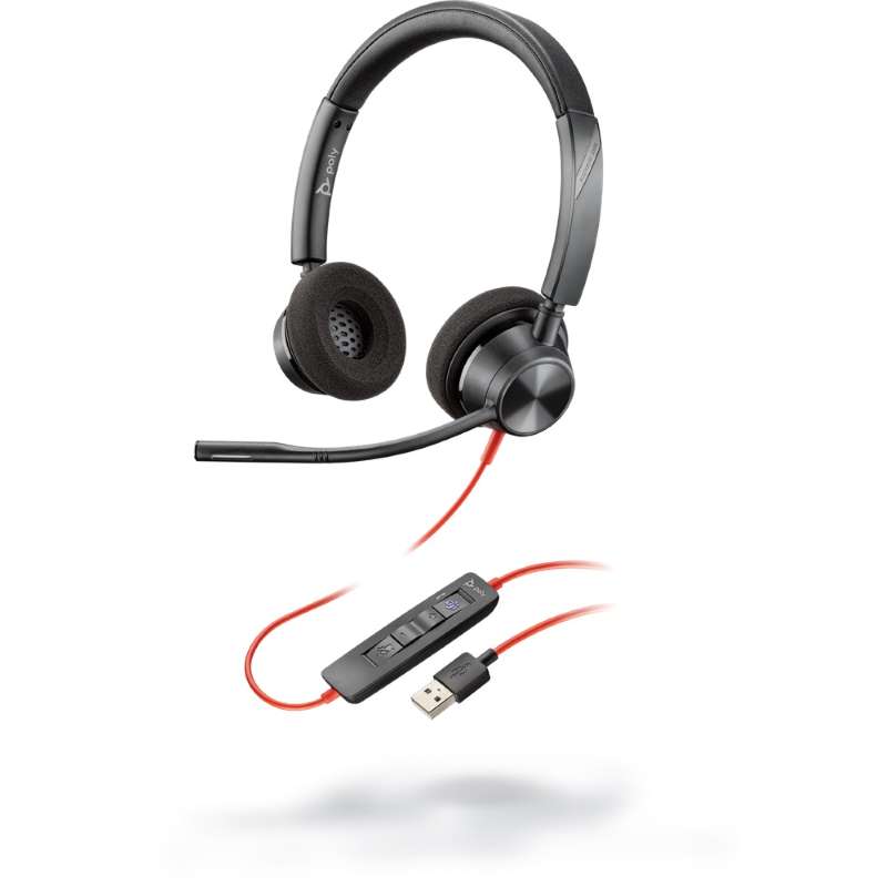 Headset Plantronics Blackwire Bw3320m Usb-A - 214012-101
