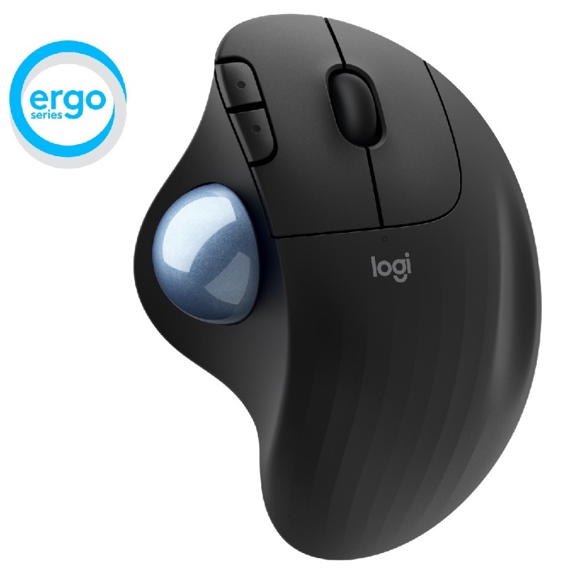 Mouse Logitech Trackball Ergo M575 Wifi Preto - 910-005869