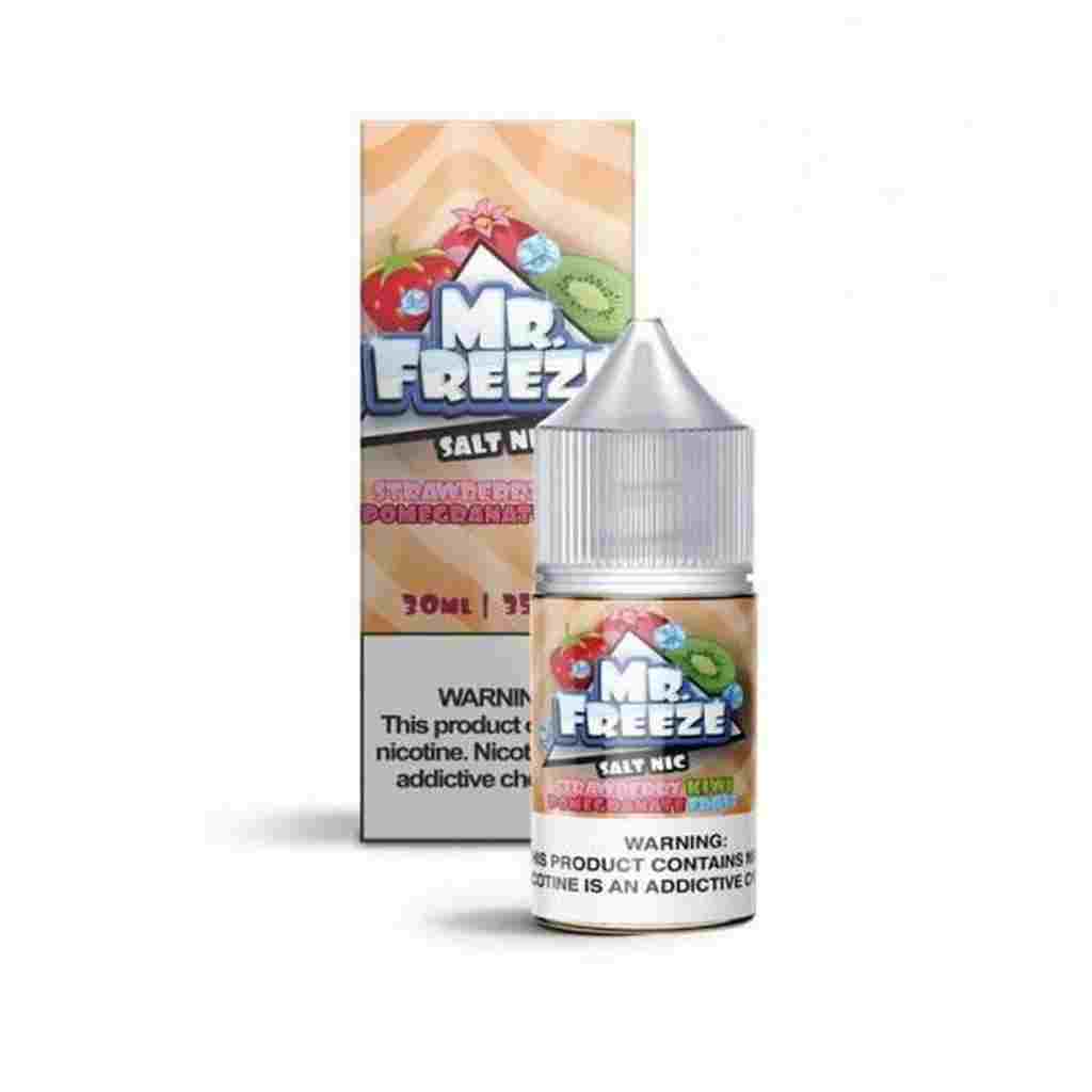 Líquido Strawberry Kiwi Pomegranate - Frost - Mr. Freeze SaltNic