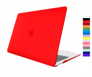 Capa Case compatível com Macbook New Air 13.6? A2681 Chip M2 Vermelho Fosco