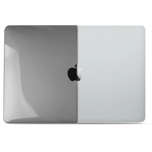 Capa Case Macbook Pro 13 com Entrada HDMI Cinza Cristal-