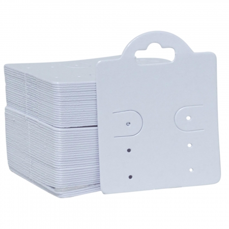 Cartela Cadeado Branco AA Plastificado pacote com 1.000 unidades