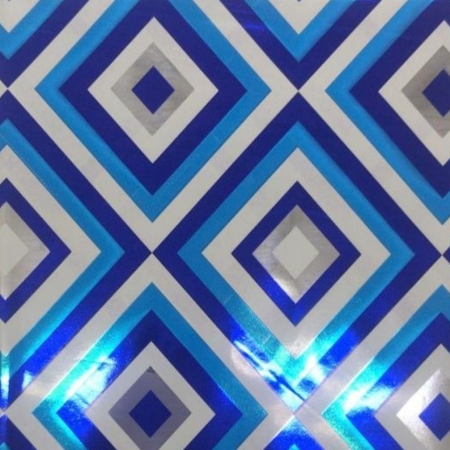Saquinho de Presente Retrô Azul - Tamanho 10x14 cm Pacote com 100 unidades