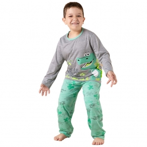 Pijama Longo Infantil Masculino Camuflado